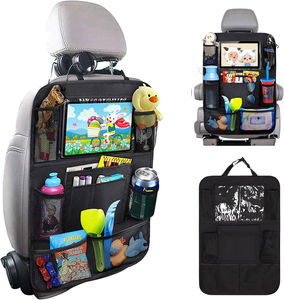 RAPO Organizzatori Multifunzionali di Alta Qualità per Sedile Posteriore Auto con Schermo Touch per <span class=keywords><strong>Tablet</strong></span>, Produzione OEM - Product Image 1