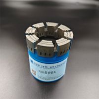 Broca de núcleo de diamante impregnada Turbo de alta calidad, herramienta de perforación forjada de acero al carbono HQ, nuevo equipo de perforación de roca