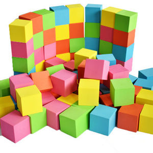 Blocs de construction en mousse EVA colorés, jouet éducatif pour l'apprentissage des <span class=keywords><strong>math</strong></span>ématiques pour enfants - Product Image 4