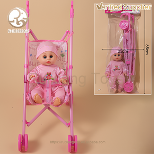 Nouvelles poupées reborn roses de 16 pouces, adorables et réalistes, pour bébés filles, cadeaux pour enfants - Product Image 2