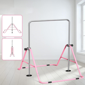 Barra Horizontal Portátil para Interiores, 4 Niveles Ajustables, para Entrenamiento Competitivo al Aire Libre, Anillos de Entrenamiento, Barra Horizontal - Product Image 6
