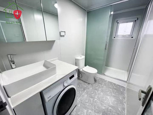 Maison conteneur modulaire préfabriquée de luxe moderne de 20/40 pieds, extensible et mobile, idéale pour l'habitation quotidienne et le bureau - Product Image 6