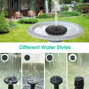 Nuova Mini Fontana Solare per Piscina, Laghetto, Cascata, Decorazione da Giardino, Fontana Solare da Esterno per Vasche per Uccelli - Product Image 4