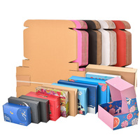 Vente en gros de boîte d'emballage en carton ondulé boîte d'expédition en carton ondulé personnalisé en papier brun imprimé pour avion