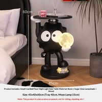 Meuble TV de salon créatif, étagère latérale décorative en forme de boule de charbon, rangement moderne et simple, cadeau de pendaison de crémaillère BJ2286