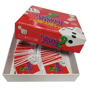 Carte da gioco in flash personalizzate per bambini carte affermazione gioco da tavolo monopolio gioco di carte da stampa