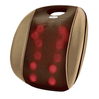 Coussin de massage Shiatsu personnalisé pour fauteuil inclinable avec chaleur et fonctions de pétrissage et de roulement pour le corps