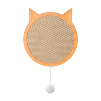 Mainan Kucing Ramah Lingkungan Modern Mewah Besar, Pengasah Cakar Pelindung, Desain Perekat Dinding, Terbuat dari Plastik