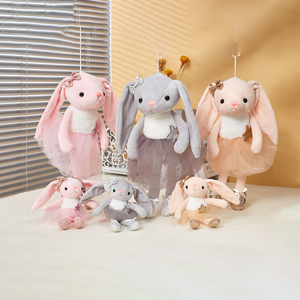 Balerin peluş prenses Bunny tavşan yumuşak oyuncaklar bale dans resitali hediyeler kızlar için ev dekorasyon - Product Image 5