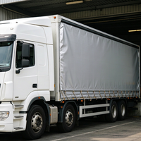Rouleau de tissu en bâche PP imperméable, haute résistance, écologique, léger, anti-UV pour les couvertures de camions, les couvertures de marchandises