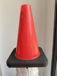 Warehouse Factory Manufacture <b>Top</b> Sale 30-90 Road Cone Flexible <b>PVC</b> Safety Used Traffic Cone - Product Image 6