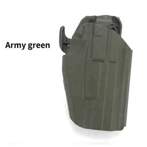 ซองหนังแบบมีสายคาดเอวปล่อยไกปืน,พร้อมซองโพลีเมอร์รักษาแบบปลดออกได้รวดเร็วปรับได้ - Product Image 3