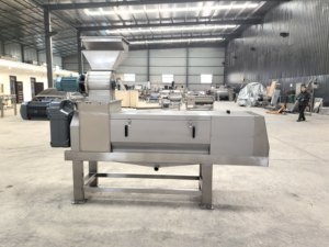 Máquina de deshidratación de residuos vegetales, prensa de tornillo, máquina deshidratadora de un solo tornillo para restos de alimentos - Product Image 1