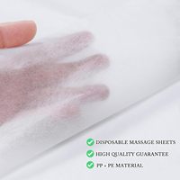 Applications multiples Draps de lit jetables parfaits pour l'épilation au spa, rouleau de papier pour table de massage des cils