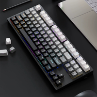 Engraved Gradient Personalized Keycaps PBT Original Factory Height Complete Set Customized Mechanical Keyboard English Language