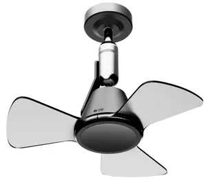 Mini ceiling fan, Small Corner fan, Quiet Brushless DC Motor Fan for Cafe Living Room Dining Room Bedroom Study Room Small space