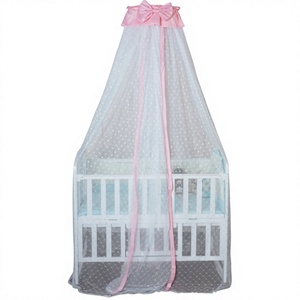 Mosquitera para Cuna de Bebé con Soporte Universal, Mosquitera para Cama de Niños Recién Nacidos, Cubierta Completa con Clip para el Suelo - Product Image 5
