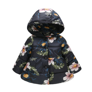Abrigo de Invierno para Niñas Pequeñas, de Alta Calidad, al por Mayor, Estilo Boutique, Grueso, Cálido, Cortavientos, con Capucha, Transpirable, para Exteriores - Product Image 3