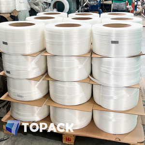 สายรัดโพลีเอสเตอร์คอมโพสิตแบบม้วน AAR Factory OEM ขนาด 16 มม. 5/8 นิ้ว สายรัดแบบหนาสำหรับบรรจุภัณฑ์และรัดสินค้า - Product Image 5