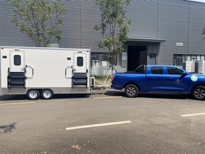 Remolque de Baño Móvil Hecho en China con Escalones, Remolque de Baño Móvil para Bodas al Aire Libre - Product Image 3