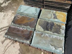 Sản Phẩm Nổi Bật Từ Nhà Máy Đá Phiến Tự Nhiên <span class=keywords><strong>Rusty</strong></span> Slate Patio Paver Mô Hình Pháp Đá Phiến Tự Nhiên - Product Image 5
