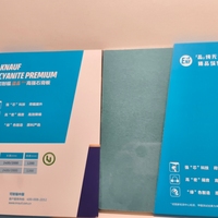 Plafond et cloison sèche modernes en plaques de plâtre imperméables avec surface en papier plâtré pour usage hôtelier