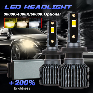 Đèn pha LED <span class=keywords><strong>H4</strong></span> Canbus siêu rẻ 30W 4000 Lumen, bóng đèn ô tô H1 H7 9005 9006 9012 H11 H3 <span class=keywords><strong>H4</strong></span> H13 dùng cho ô tô đa năng - Product Image 2