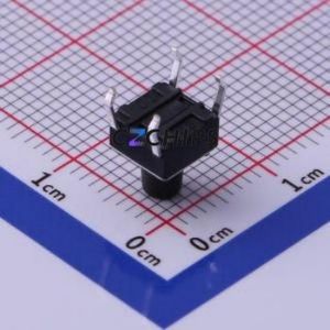 TS-1095-A8B3-D1 Tactile Switch Through hole Component (THT)-4P,6x6mm Switch Single Pole Single Throw Round Button 2.5N 6mm - Product Image 2