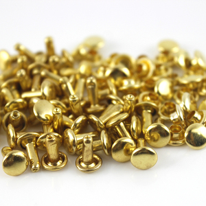 REWIN 5mm a 12mm Tampa Dupla de Metal Rebites Studs Rebite Redondo para Couro Craft <span class=keywords><strong>Bag</strong></span> Cinto Vestuário Chapéu Sapatos Pet Collar Decor - Product Image 6