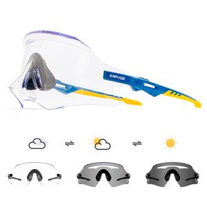 Kapvoe Cycling Sport <b>Glasses</b> Photochromic Lenses Windproof Full Rim Multi Functional Outdoor Riding Eyewear - Product Image 5