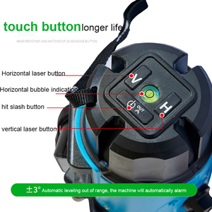 Alta Precisão Automática Infravermelho Nível Luz Verde 2/3/5 Linhas LD Luz Linha Fina Infravermelho Rotary 360 Níveis Laser Máquina - Product Image 3