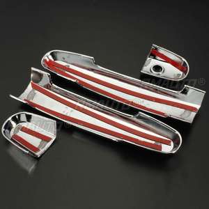 9PCS ABS Chrome Car Door Handle Covers for Toyota Camry for RAV4 for Toyota Yaris for Corolla 2003-2011 Car Exterior Parts - Product Image 5