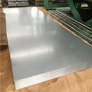 Telha metálica chapa 24 calibre galvanizado aço preço zinco GI telhado telhas placas de chapa de aço galvanizado ondulado