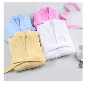 China factory wholesale price L size White Hotel cheap disposable spa robes