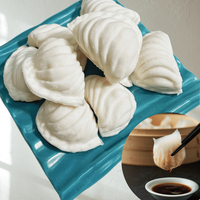 Dumplings de Camarón Congelados para Restaurantes de Dim Sum, Har Gow, Dumplings de Camarón Cristal, IQF, Pre-Esteñados, de Piel Fina, Halal, HACCP, Exportación para Catering