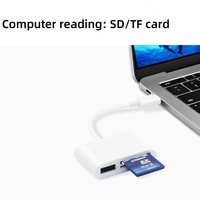2025 Compatible avec Android/Type-C ou Micro USB Plug and Play Lecteur de carte multifonctionnel OTG TF SD 3 en 1