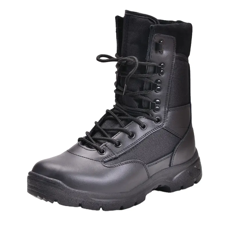 Wholesale itec custom stock high quality fashional lightweight training shoes men black combat boots for man