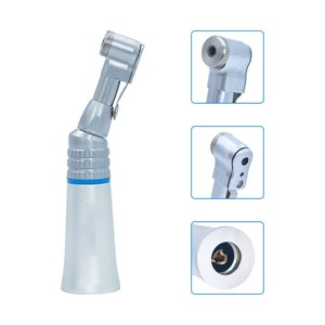 Ensemble de pièces à main dentaires à basse vitesse avec bouton-poussoir, comprenant une tête contra-angle et un cône nasal droit, pour moteur pneumatique 2/4 trous, destiné aux cliniques dentaires - Product Image 2