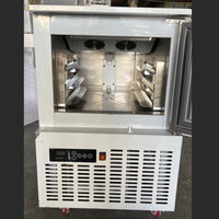 Mini Congelador Rápido de Acero Inoxidable de 3 Bandejas y Ultra Baja Temperatura, Máquina de Congelación Rápida IQF Comercial para Panadería y Mariscos