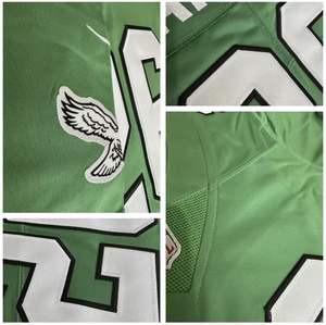 新的橄榄球套装1 #伤害6 # SMTH第三代费城美式足球刺绣加尺码短男女通用 - Product Image 2