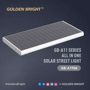 Farola Solar Exterior Impermeable Golden Bright de 50W LED con Panel Solar GB-A1104 - Product Image 1