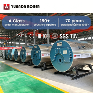 Chine 0,5 à 40 tonnes gpl gnl gnc biogaz mazout lourd diesel chaudière à vapeur industrielle au <span class=keywords><strong>gaz</strong></span> naturel à vendre - Product Image 1