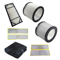 Filter HEPA Fiberglass H12 Kompatibel dengan Hon-eywells 20590, Suku Cadang Pembersih Udara, Filter Debu