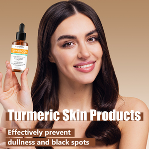 Soins de la peau de marque privée Essence ordinaire Correcteur de points noirs Hydratant anti-âge contre l'acné Sérum au curcuma vitamine C pour le visage - Product Image 2