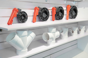 <span class=keywords><strong>Clapet</strong></span> anti-retour à battant en PVC, idéal pour les systèmes de piscine et de traitement de l'eau, résistant à la corrosion, à faible résistance - Product Image 3