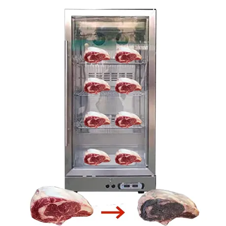 Kolice 건조한 쇠고기 노후화 전시 진열장/건조한 나이 든 고기 노후화 냉장고 내각/가정용 쇠고기 전시 냉장고