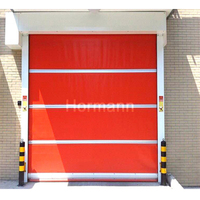 Porte rapide industrielle automatique en PVC à fermeture éclair, vente en gros d'usine