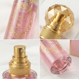 น้ำหอมฉีดผมกลางคืน 100 มล. ของขวัญสุดหรู กลิ่นหอมระดับพรีเมียม ขั้นต่ำ 100 ชิ้น สเปรย์น้ำหอมสีชมพู - Product Image 4