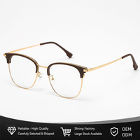 Lunettes rondes carrées pour femmes et hommes, lunettes de lecture pour ordinateur, verres transparents, anti-lumière bleue, UV400, OEM personnalisé