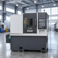 Tour CNC avec tourelle servo à 10 postes pour tournage de haute précision de petites manchons et de barres de 45 mm